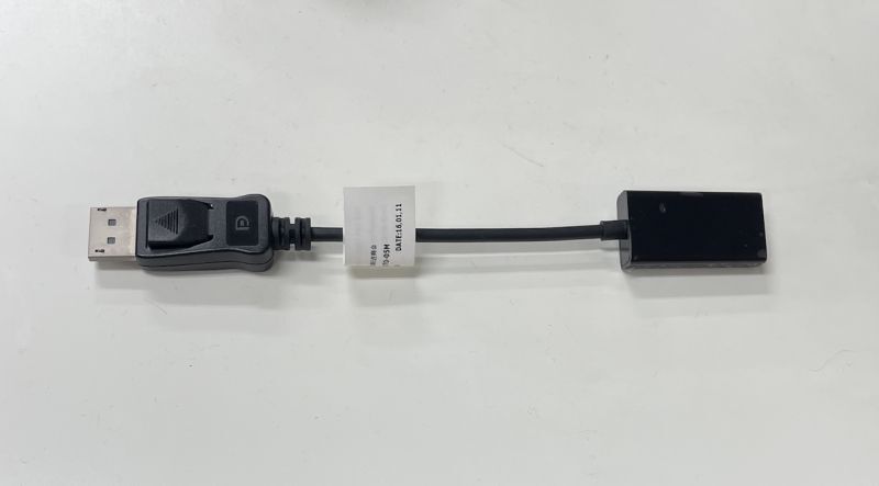 画像1: DisplayPort(オス) to HDMI2.0(メス) アダプター（バルク品）  (1)