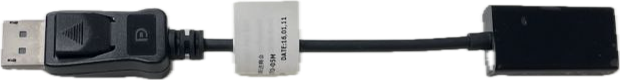 画像1: DisplayPort(オス) to HDMI2.0(メス) アダプター（バルク品）  (1)